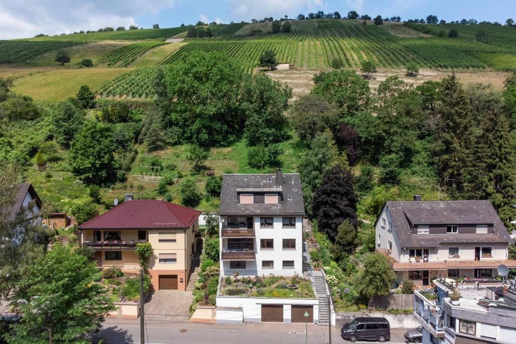 Rheintal-Ferien - 90 Qm Ferienwohnung Mit Wine & Style - Dein Urlaub Am Rhein Niederheimbach Luaran gambar