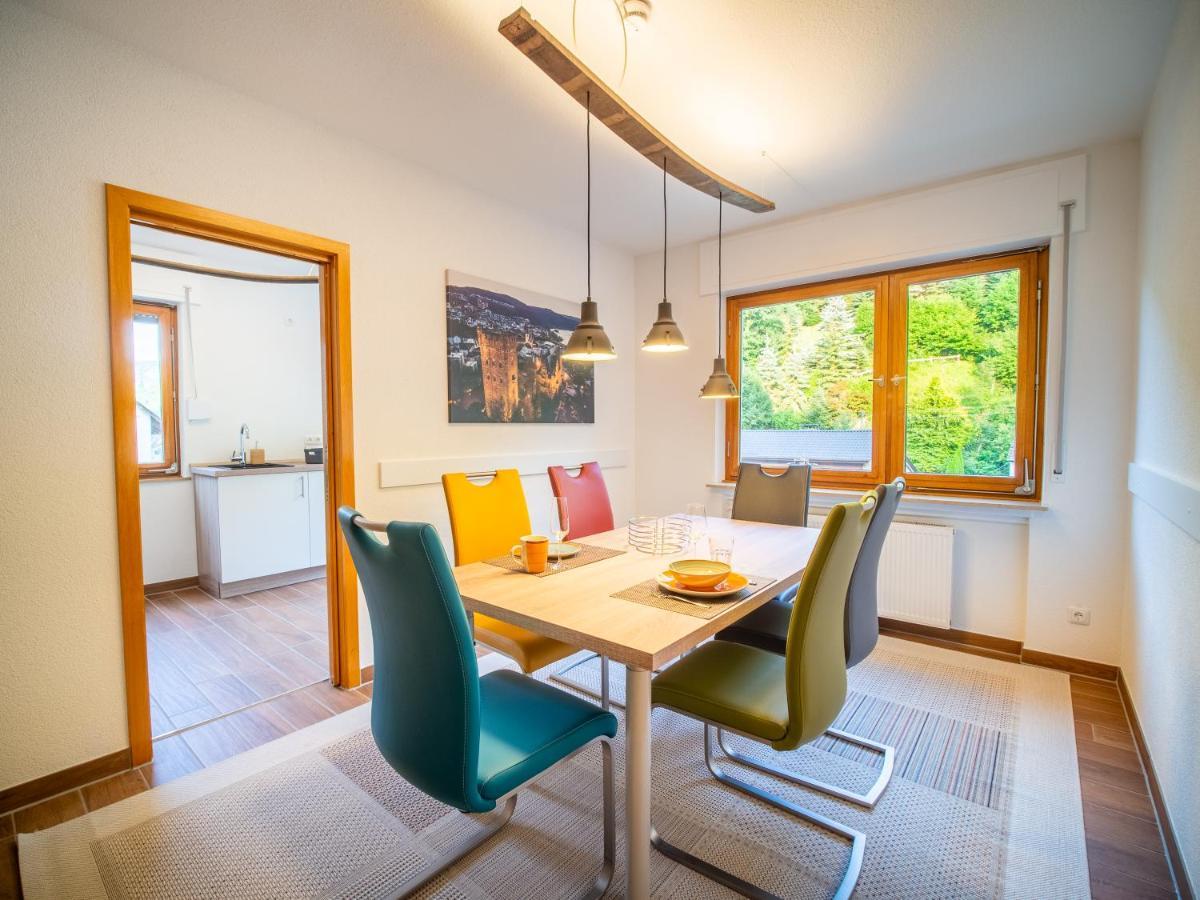 Rheintal-Ferien - 90 Qm Ferienwohnung Mit Wine & Style - Dein Urlaub Am Rhein Niederheimbach Luaran gambar