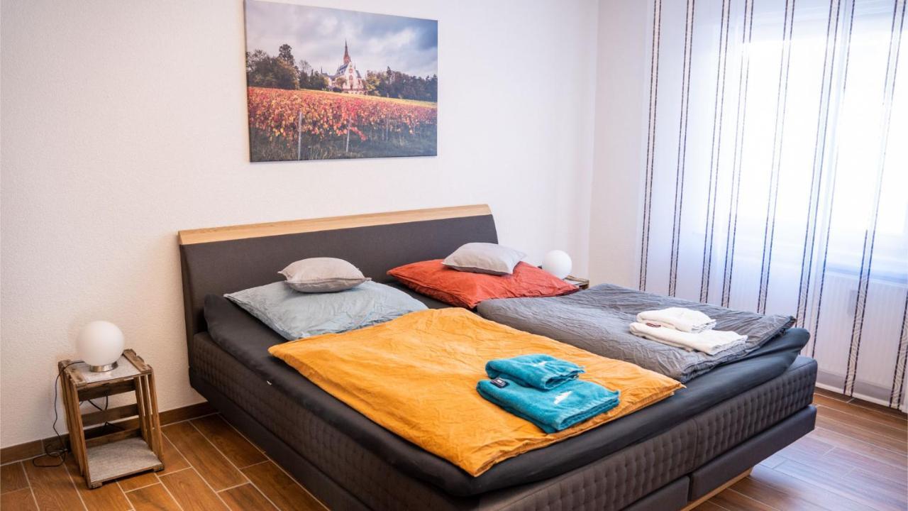 Rheintal-Ferien - 90 Qm Ferienwohnung Mit Wine & Style - Dein Urlaub Am Rhein Niederheimbach Luaran gambar