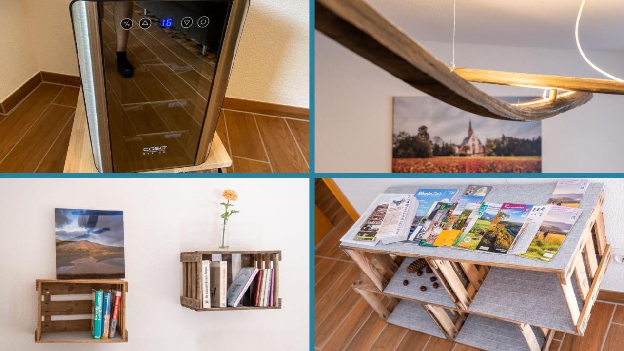 Rheintal-Ferien - 90 Qm Ferienwohnung Mit Wine & Style - Dein Urlaub Am Rhein Niederheimbach Luaran gambar